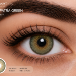 عدسة Cleopatra green بقطر 14.2 - فرش ليدي