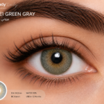 عدسة Brunei green gray بقطر 14.2 - فرش ليدي