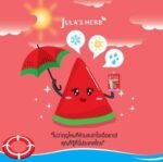 ⁦دي دي كريم بخلاصة البطيخ والجلوتاثيون ، بعامل حماية 50 spf – جولا هيرب⁩ - الصورة ⁦2⁩
