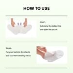 ⁦ماسك بارين المهدئ والمرطب للقدمين بخلاصة السنتيلا - زوج واحد⁩ - الصورة ⁦7⁩