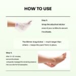 ⁦ماسك بارين المهدئ والمرطب للقدمين بخلاصة السنتيلا - زوج واحد⁩ - الصورة ⁦8⁩